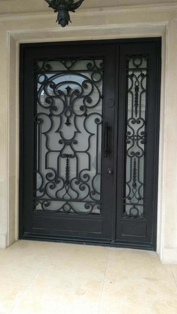 Camlı bina giriş kapısı modeli BN-003